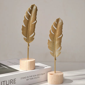 Escultura folha de ginkgo