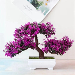 Vaso de planta Bonsai Decorativo Artificial