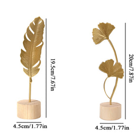 Escultura folha de ginkgo