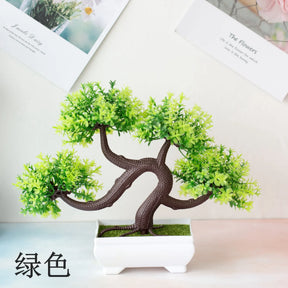 Vaso de planta Bonsai Decorativo Artificial