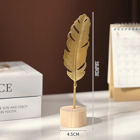 Escultura folha de ginkgo