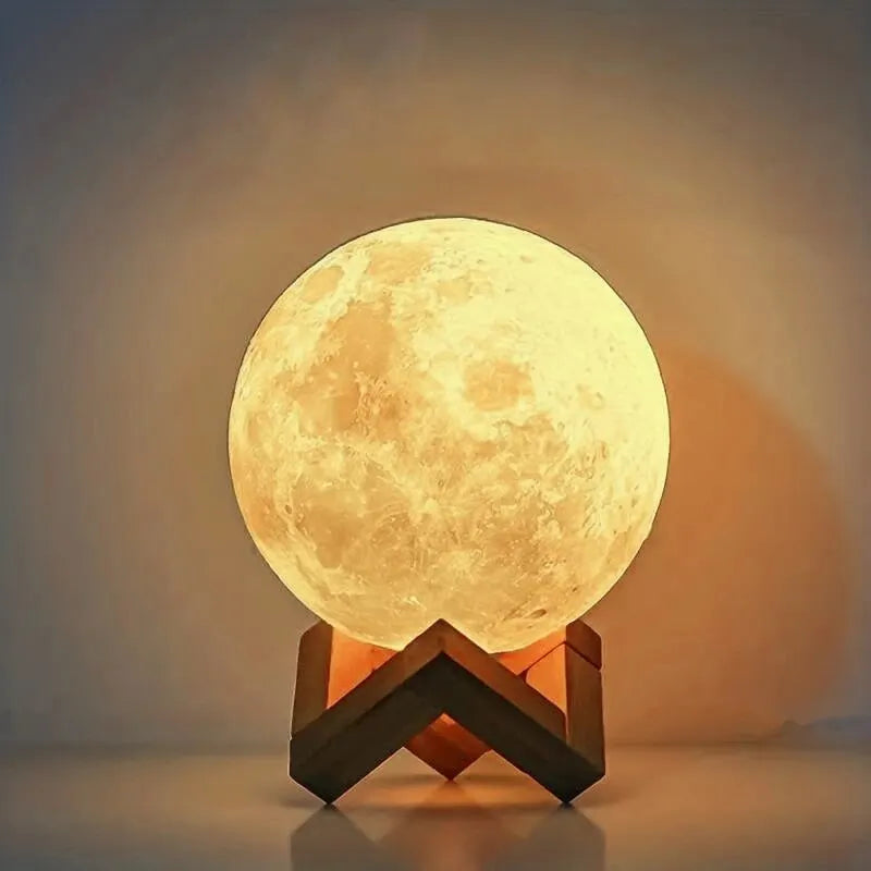 Luminária Lua 3D