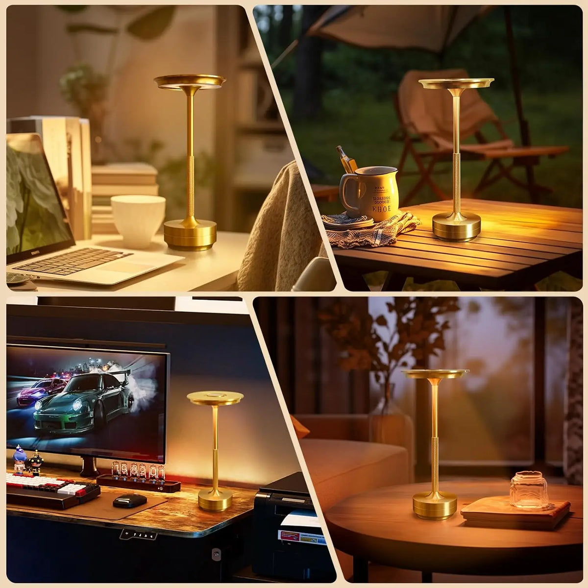 Luminária Touch de Mesa