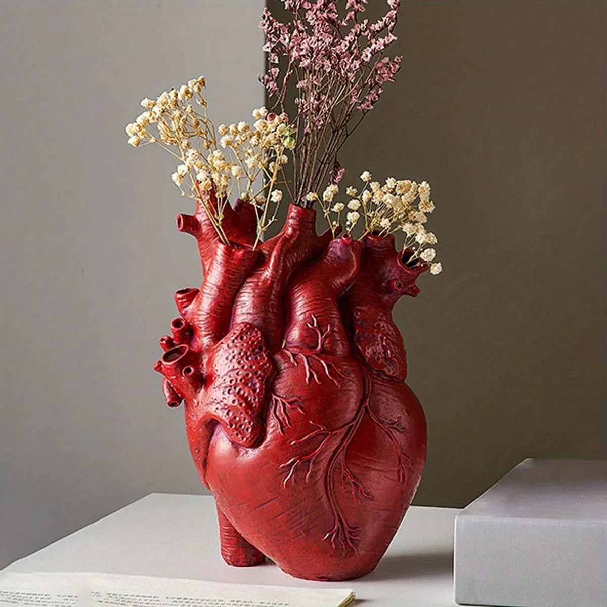 Vaso Para Flores Criativo Coração - Vaso Anatomic Art