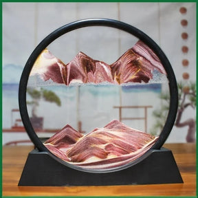 Ampulheta Decorativa de Areia Cinética
