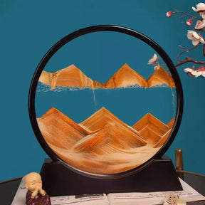 Ampulheta Decorativa de Areia Cinética