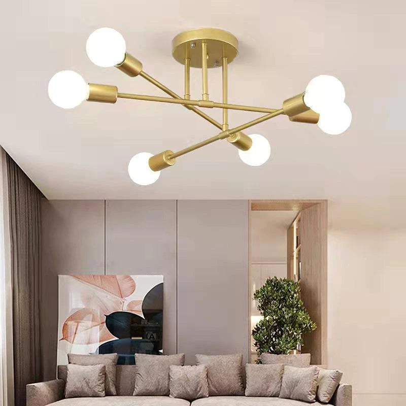 Lustre Nordico Moderno Elegance Lux